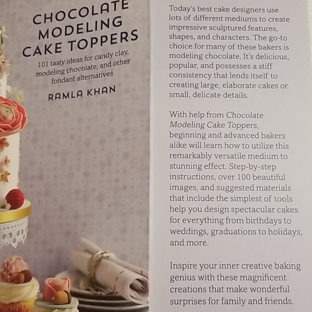 NEW Chocolate Modeling Cake Decorating Cookbook - Picture 7 of 16